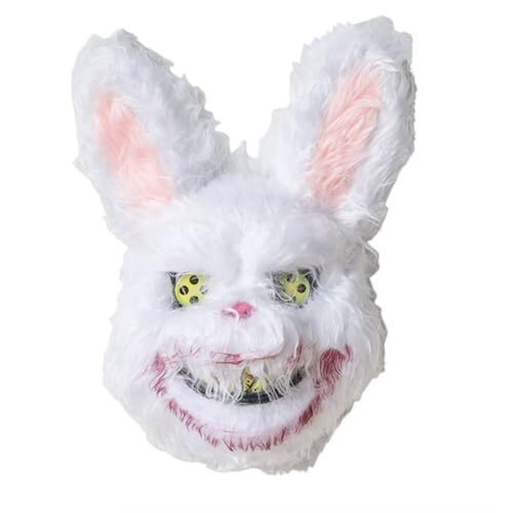 1169 Halloween Scary Mask, Bear Mask, Plush Animal Head Mask for Halloween